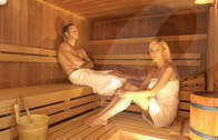 Sauna im Hotel Hochriegel in Klingenbrunn im Bayerischen Wald (Sauna oder Dampfbad - im Hotel Hochriegel in Klingenbrunn im Bayerischen Wald steht Ihnen beides zur Verfügung.)